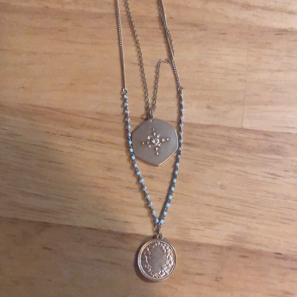 New without tags double necklace